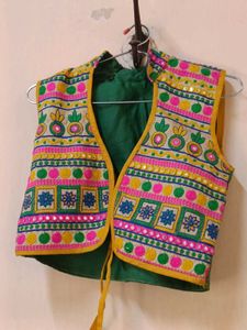 Embroidered Indian Vest