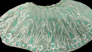 Ethnic Gown With Ponchu