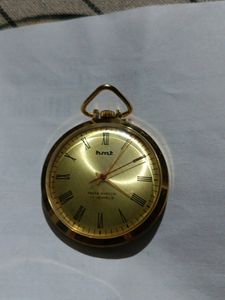 hmt Hand Winding Mechanical Pocket Watch