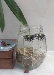 Boho Sunflower Dangle Earrings