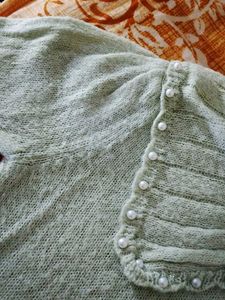 Korian Cute Light Green Top