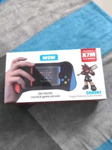 WOW Joystick Game Console Unused and Brand New