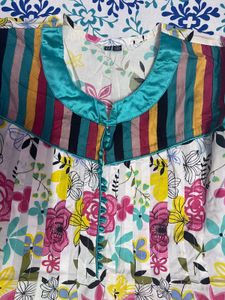 Multicolored Short Kurti For Women