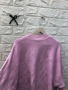 Pink Knit Pullover Sweater🌷🎗️