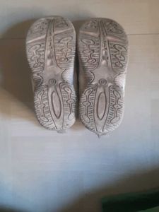 Kids White Sneakers, size 9