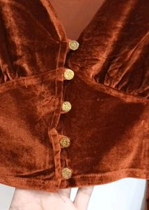 Velvet New Crop Top