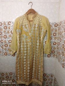 Elegant Embroidered Kurta