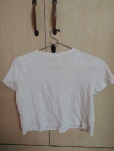 Zara Basic White Tee