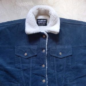 Womens Corduroy Sherpa Lining Jacket
