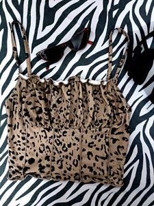 Animal Print Cami Top