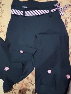 Retro Shirt And Pants Cord Set