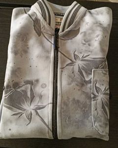Stylish Floral Print Jacket