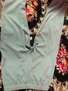 Comfortable silver grey tracks.