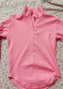 Pink Long Sleeve Top