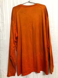 Orange Long Sleeve T Shirt