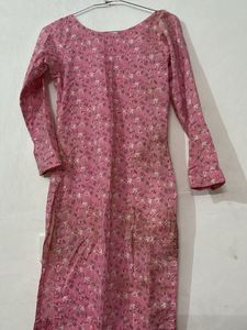 Floral Pink Kurta