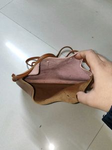 2 Faced Tulip Shaped Crossbody Bag