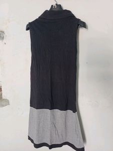 Black Grey Top