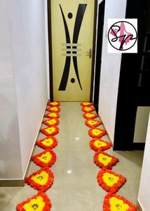 Rangoli Design With Diya