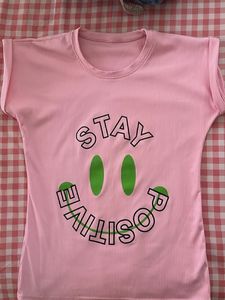 Cute Pink Graphic Tee