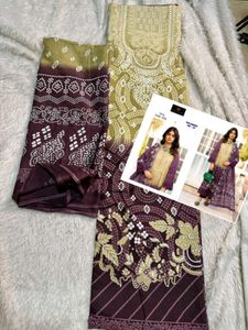 combo Unstitched Dress Material