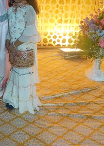 Cream Garara For Girls