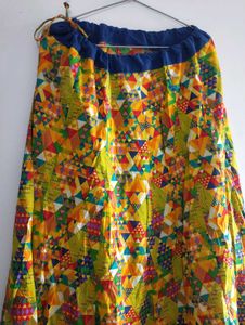 Ethnic Cotton Skirt