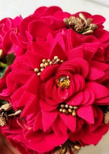 Hair Accessories Flower Bun...