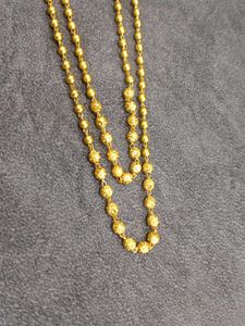 1Gram Gold Chain Double Layered