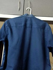 ZARA MAN BLUE HALF SLEEVE Casual Shirt