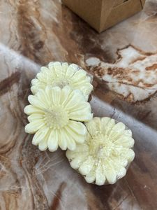 Daisy Flower Scented Candle Pack Of 3