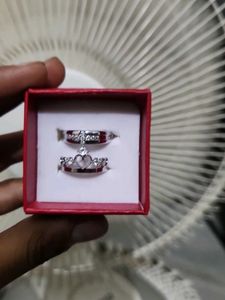 Couple Magnet Heart Necklace And Couplering