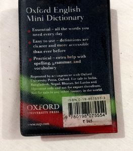 Oxford English Mini Dictionary