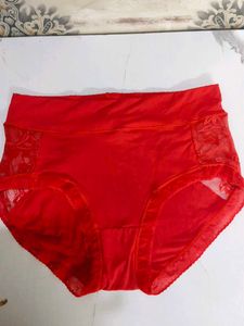 Red Lace Briefs