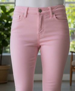 light Pink Slim fit jeans