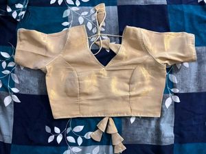 Golden-Biege Reflective Blouse