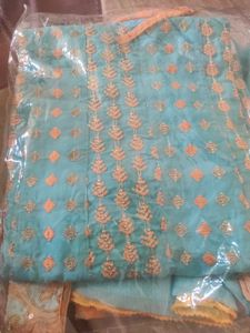 Three piece salwar for teenager girl.