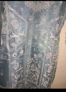 New Organza Kurta Set