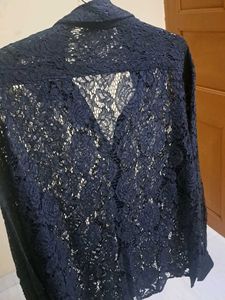 Black Lace Shirt | Unisex