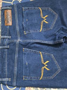 Dark Blue Denim Jeans