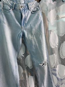 Women Cargo Denim Jeans
