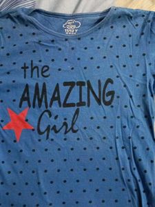 Amazing Girl Blue Top