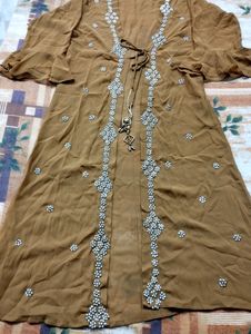 Women 4 Piece Party Wear Suit