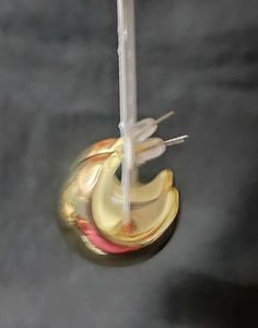 Gold Tone Drop Earrings