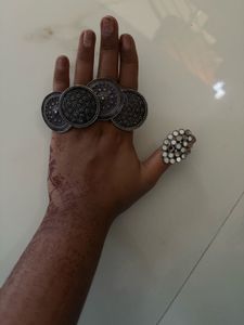Statement Rings Combo Of 5