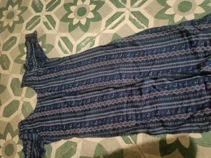 Striped Blue Kurta