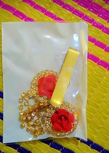 Rose Golden Brooch
