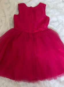 Cute Pink Flower Girl Dress