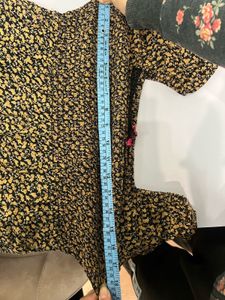 Square Neck+ Off Shoulder Smoked Midi Dress