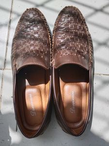 Brown Leather Loafers